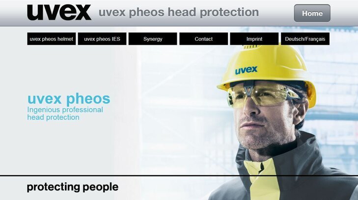 Read the uvex pheos head protection e-magazine