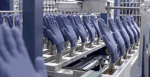 uvex safety gloves manufacturing video