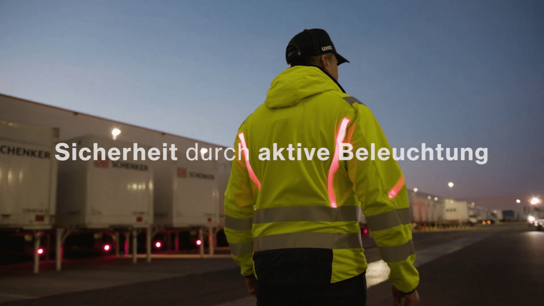 Selbstleuchtende Warnschutzkleidung mit OSRAM® LEDs (Deutsch) Selbstleuchtende Warnschutzkleidung mit OSRAM® LEDs (Deutsch)