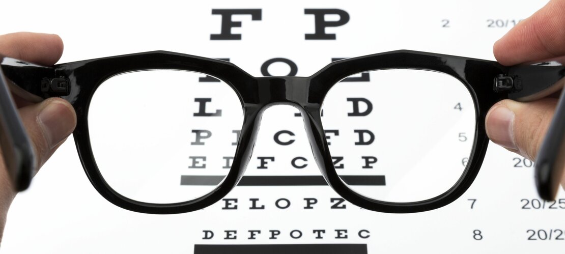 Lesebrille, asphärische Gläser