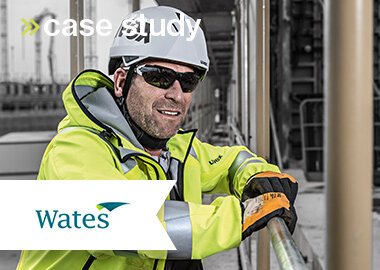 Unflinching assault on eye-injury challenge Wates case study
