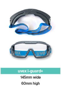 uvex i-guard+ goggles