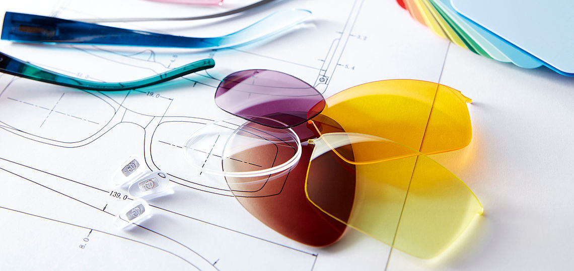 Norms, standards, tested lens material