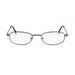 Frontansicht Lesebrille London anthrazit