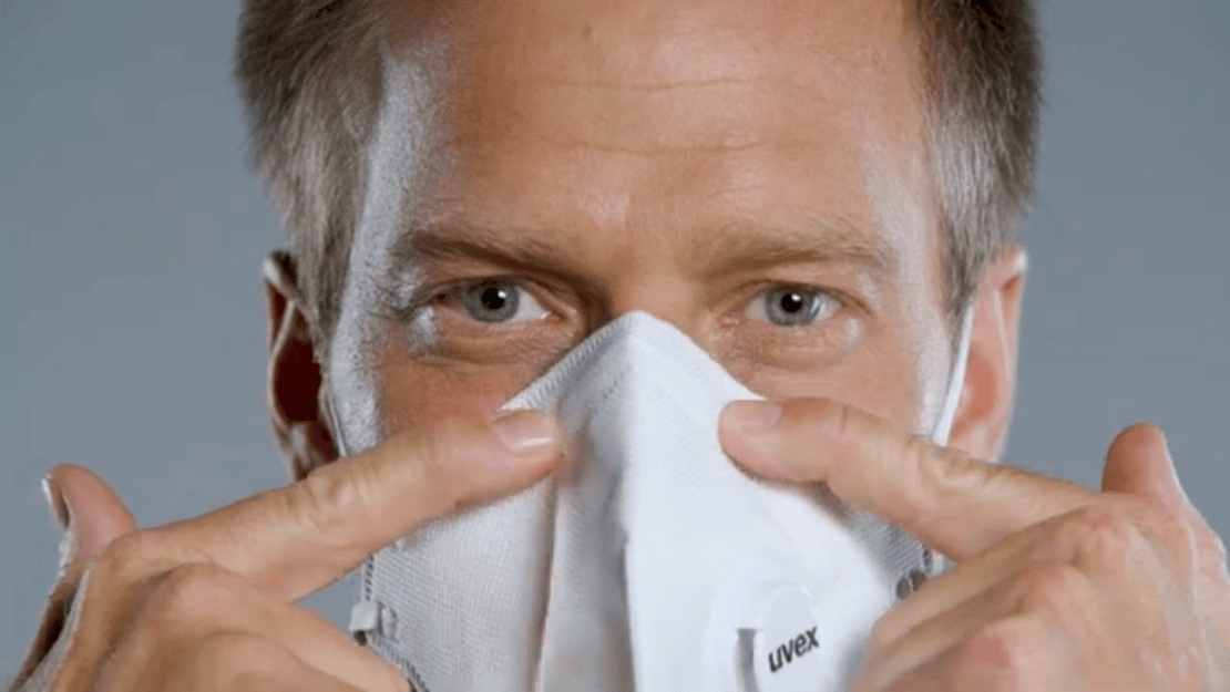 How to use a dust mask - FFP2 folding mask uvex 3210 (English) How to use a dust mask - FFP2 folding mask uvex 3210 (English)