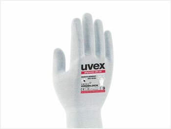 Hygienic protective glove uvex disinfection
