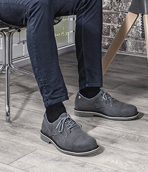 Suited and booted in uvex 1 business safety footwear Suited and booted in uvex 1 business safety footwear