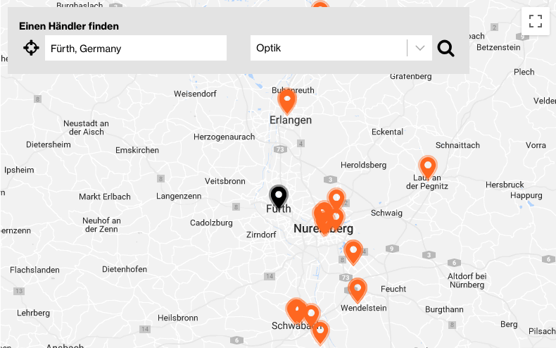 Unser Engmaschiges optikernetzwerk garantiertZuverlässigeuvex-qualitätAuch inihrerNähe