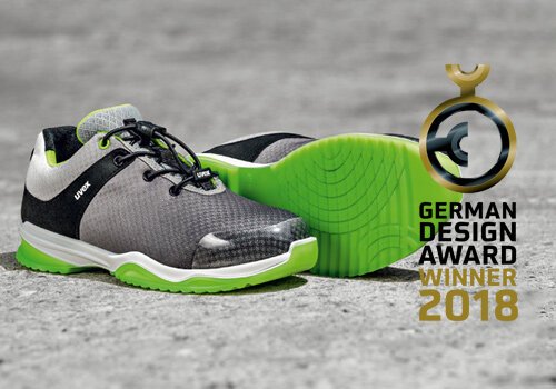 Safety shoe is a German Design Award Winner 2018 Safety shoe is a German Design Award Winner 2018