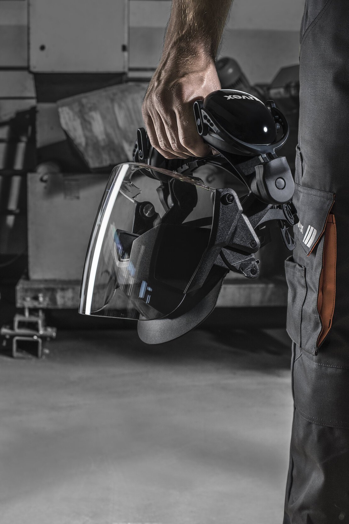 uvex pheos faceguard – Gesichtsschutz-Multisystem handlicher Gesichtsschutz