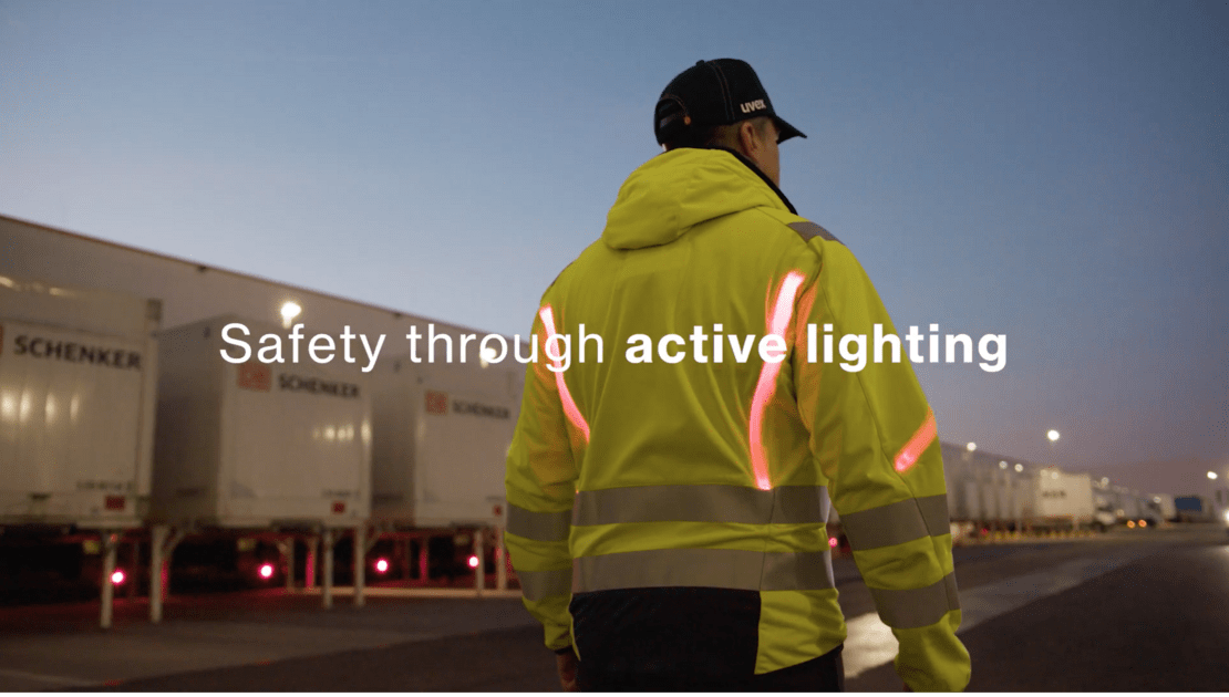 See the lighting vest in action uvex active protection lighting vest video