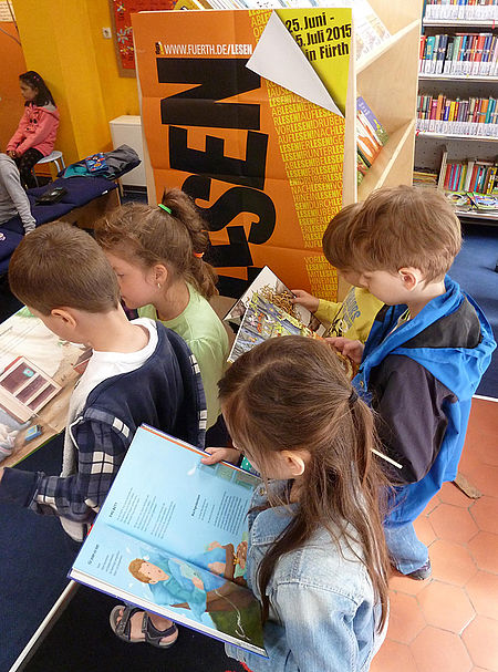 Die Rainer Winter Stiftung unterstützt seit 2009 das Kinderbuchhaus in Fürth.