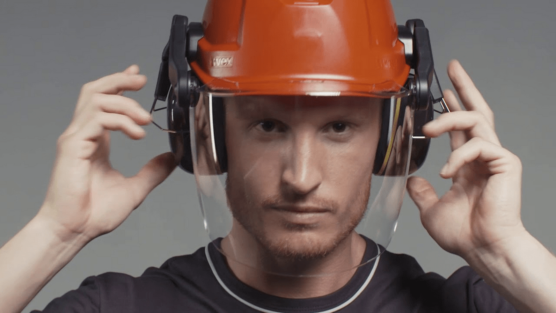 Safety helmet uvex pheos: How the click system works Safety helmet uvex pheos: How the click system works
