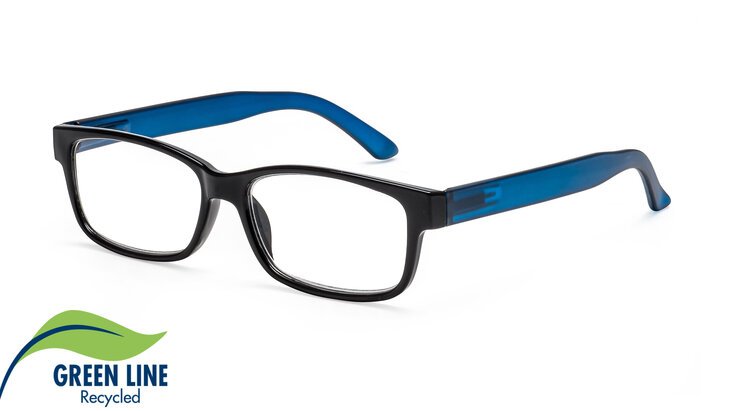 Filtral recycling reading glasses oslo blue