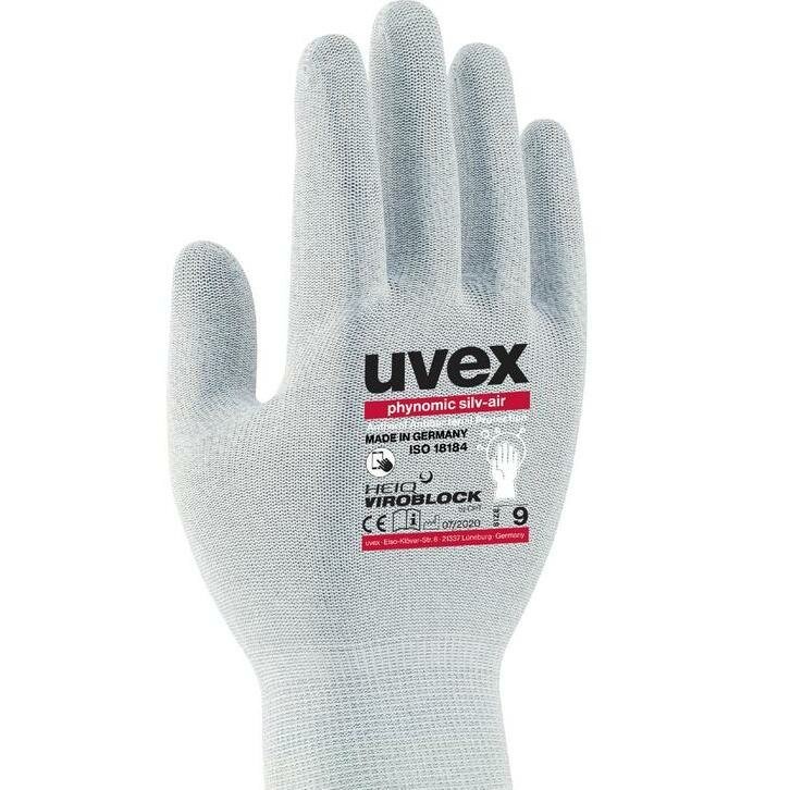 rękawica antywirusowa uvex phynomic silv-air