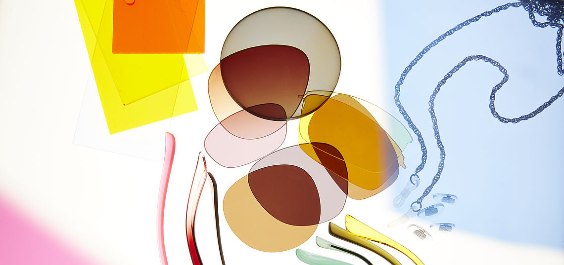 Scheibenmaterila, Glasmaterial, Brillen