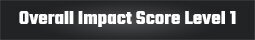 Overall Impact Score Level 1 Overall Impact Score Level 1