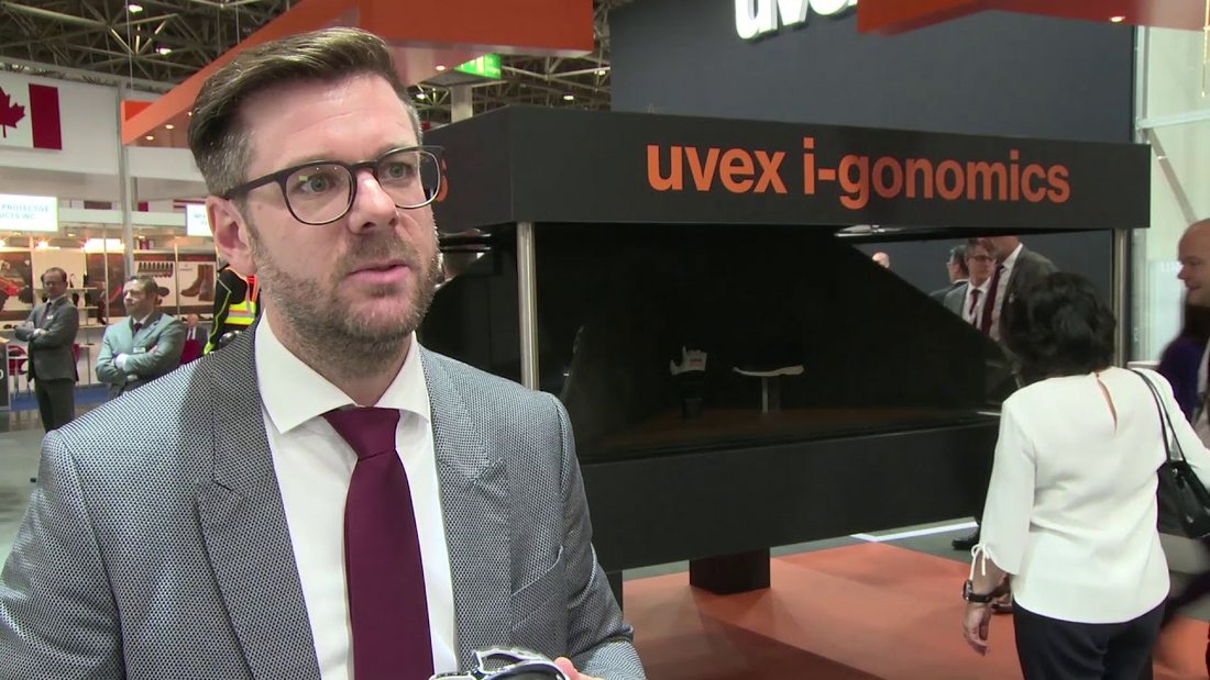 uvex @ A+A 2017: Dr. Florian Kühnlein über uvex i-gonomics