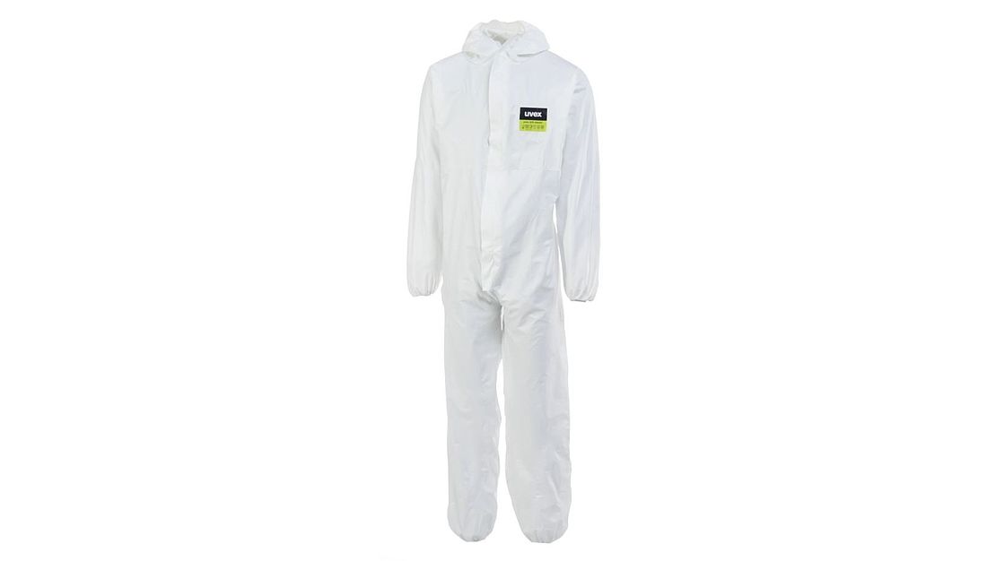 uvex disposable protection coveralls, Type 3, 4 and 5/6
