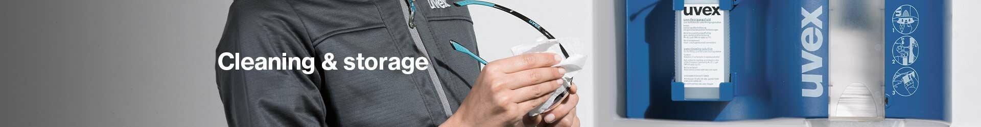 Cleaning your uvex safety eyewear Cleaning your uvex safety eyewear