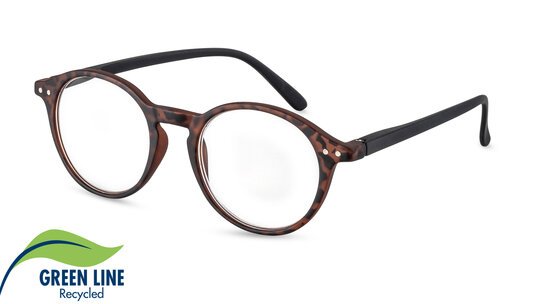 Filtral Recycling Lesebrille Rio havanna-schwarz