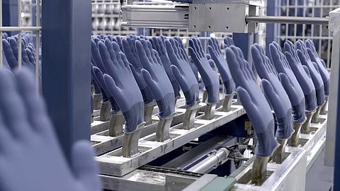 Schutzhandschuhe made in Germany - uvex safety gloves Unternehmensvideo in Deutsch