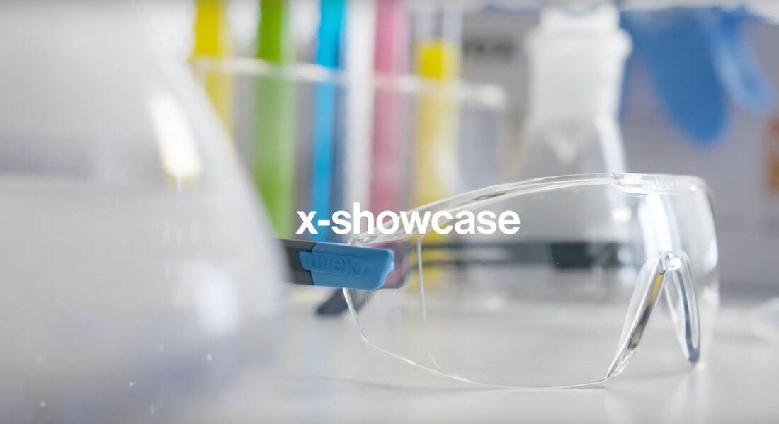 uvex i-range staubdichte Schutzbrillen x-showcase Produktvideo