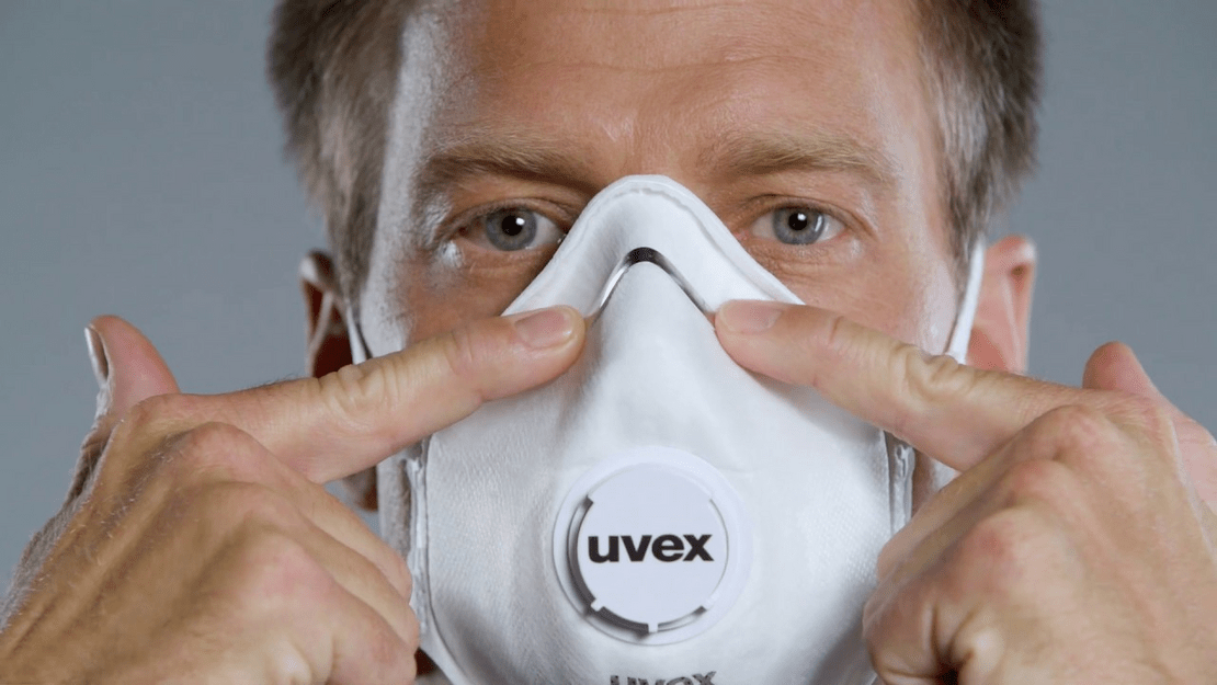 How to wear a dust mask - FFP2 mask uvex 2210 (English) How to wear a dust mask - FFP2 mask uvex 2210 (English)