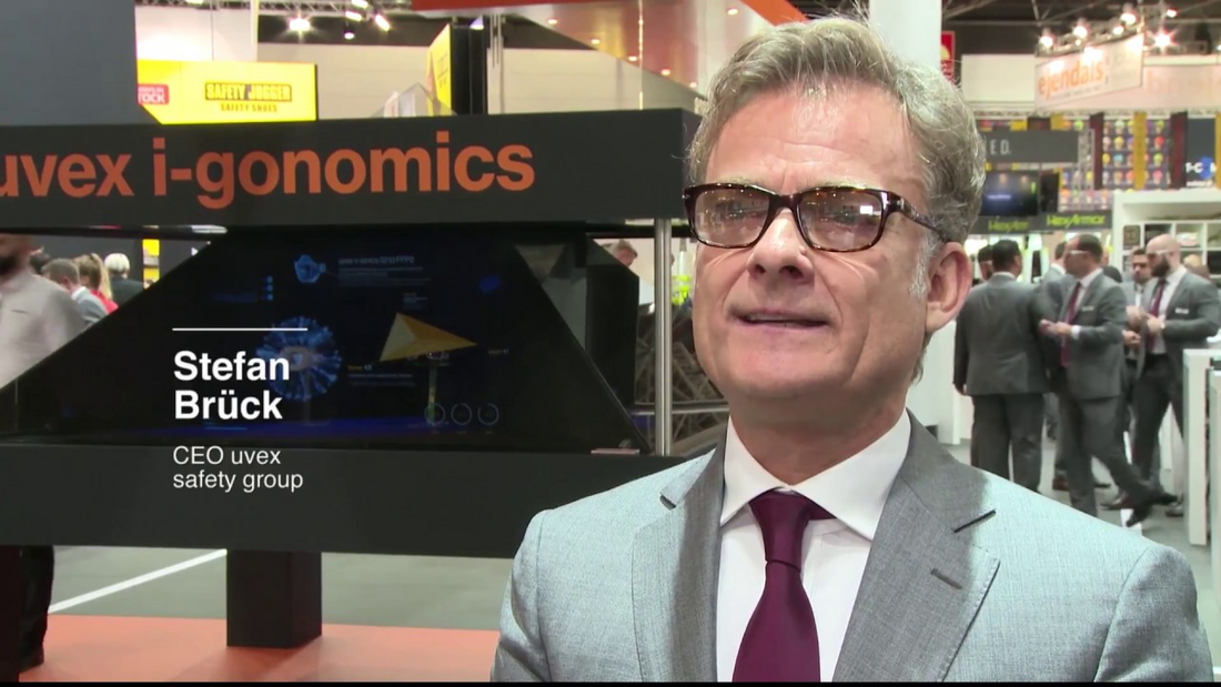 uvex @ A+A 2017: CEO Stefan Brück about the first day of fair