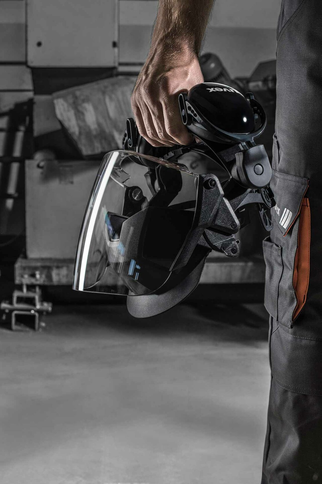 uvex pheos faceguard – Gesichtsschutz-Multisystem handlicher Gesichtsschutz