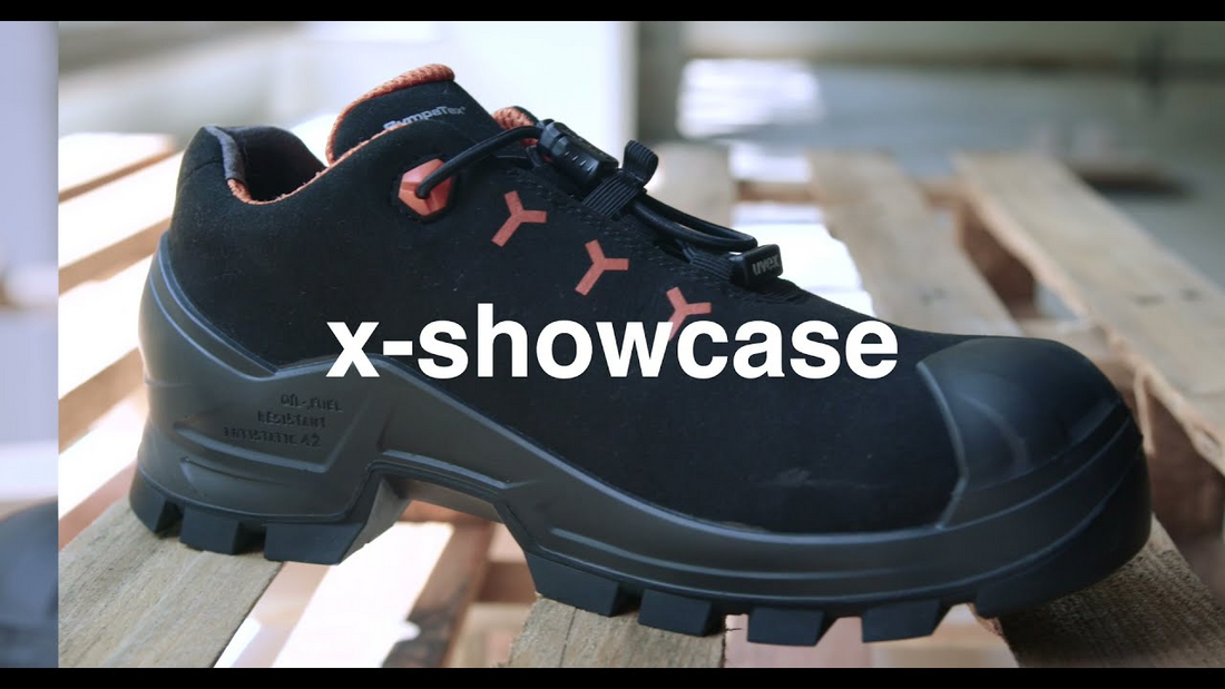 x-showcase: Sympatex – Wasserdichte Membran für uvex Sicherheitsschuhe