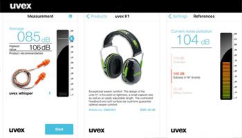 Hearing decibel app