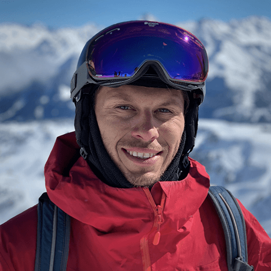 Roman Rohrmoser Portrait of freerider Roman Rohrmoser