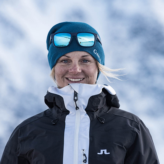 Sandra Lahnsteiner Portrait of Freerider Sandra Lahnsteiner
