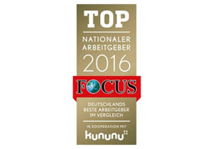 Top Nationaler Arbeitgeber 2016