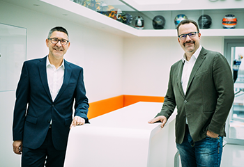 Geschäftsführung der Protecting People GmbH: B. Preuschoff (re) und G.Guttenberger (li)