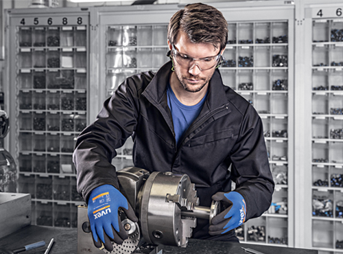 Gants de protection contre les risques mécaniques uvex athletic lite