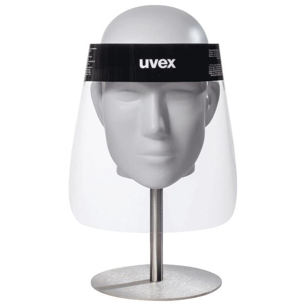 uvex disposable faceshield face protection uvex safety
