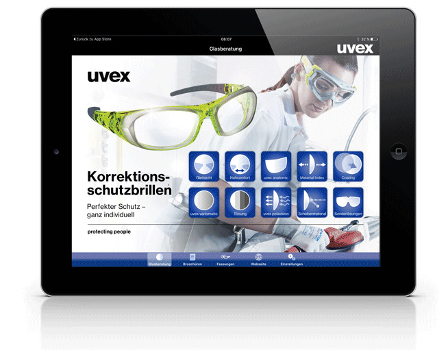 uvex Mobile Apps