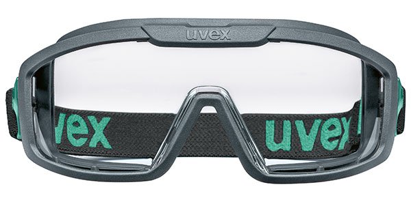 nachhaltige Schutzbrille mit Kopfband: uvex i-guard +
