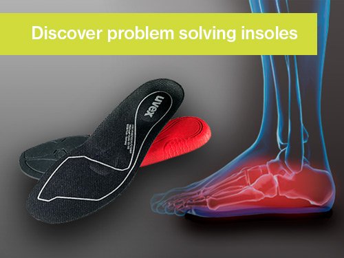 Problem solving insoles from uvex