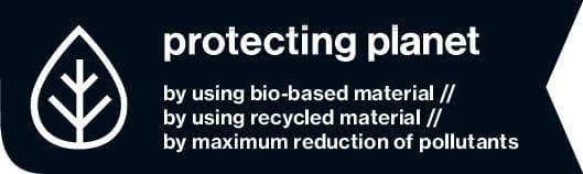 un label qui promeut les actions en faveur de l'environnement des produits RUN R PLANET 