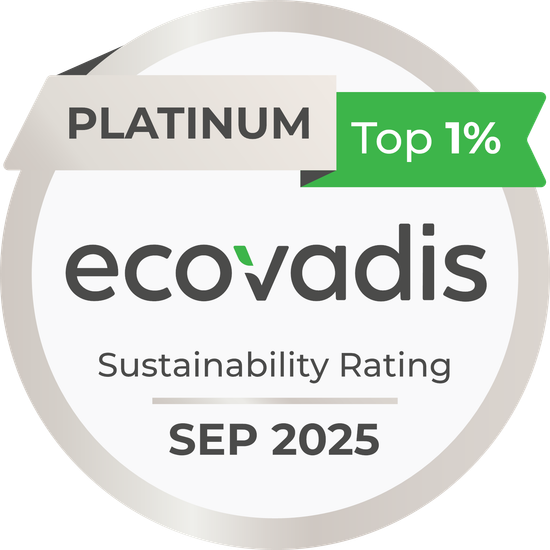 EcoVadis medal platinum