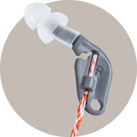 Bouchons d'oreille réutilisables uvex xact-fit multi avec repose-pouce (N° d'article 2124019)