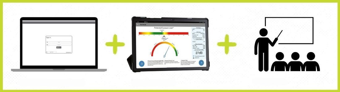uvex xact-fit test cloud-based software