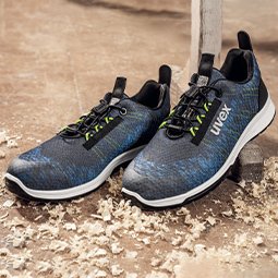 Safety footwear from uvex
