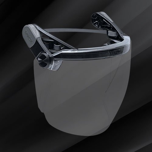 New uvex vimox visor for a wide range of safety helmets