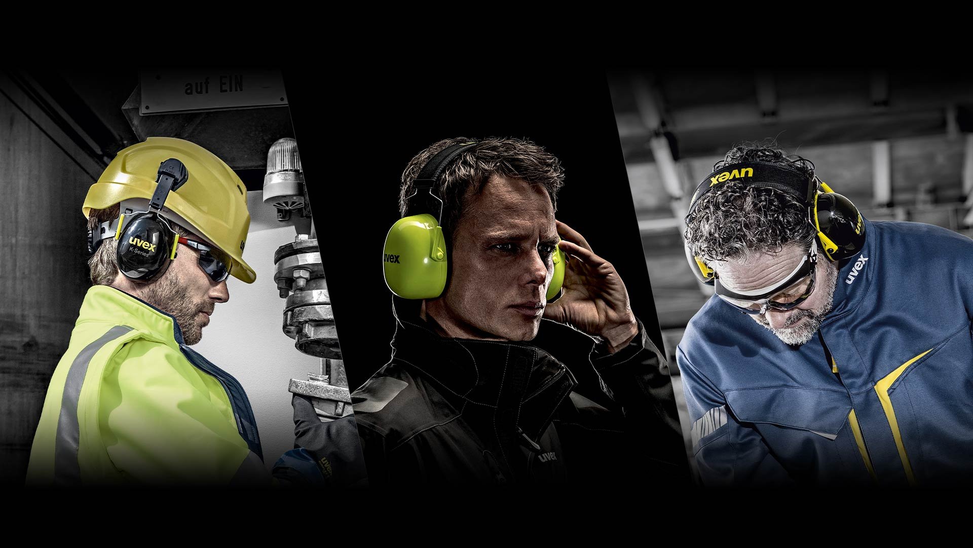 uvex K-series earmuffs
