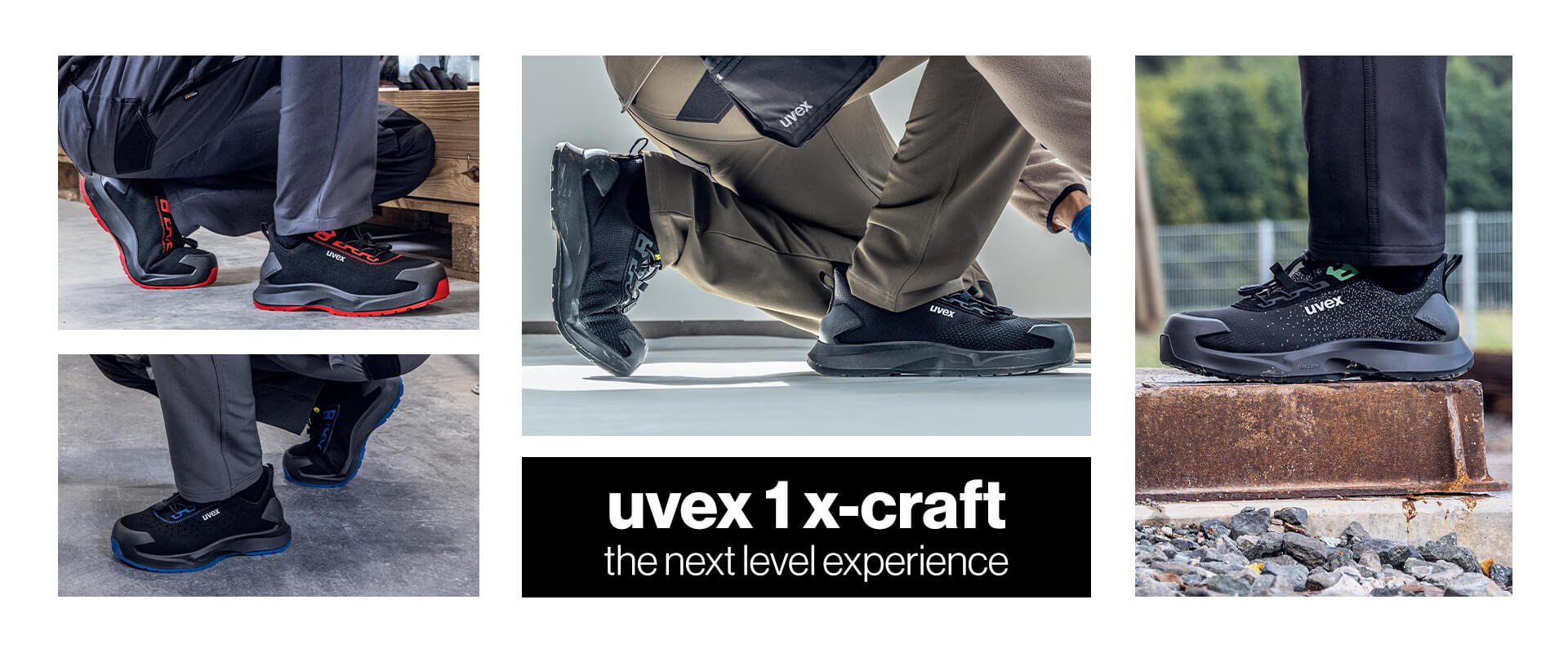 [Translate to French:] uvex 1 x-craft safety shoes