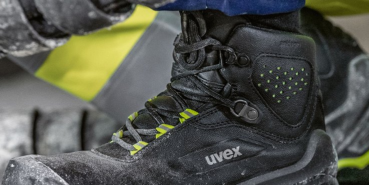 uvex ankle pro Sicherheitsschuh-Technologie